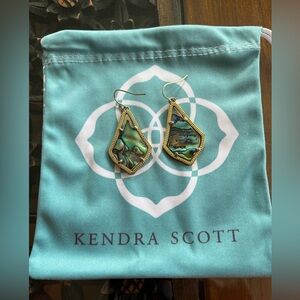 Kendra Scott Alex Drop Earrings in Abalone Shell